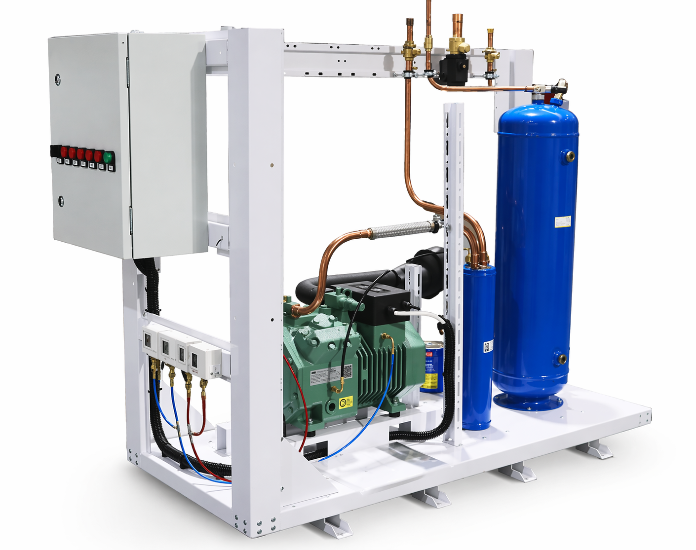 Промышленный холодильный агрегат Intercold M UCF-G SP4HF200E F4 на базе компрессора RefComp купить